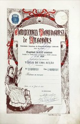 ACÇÃO. Companhia Portuguesa de Algodões.